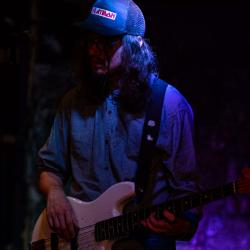 Evan Sarver WORKING on bass
