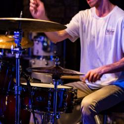 Dallas Dawson on drums