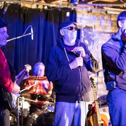 Michael Ingmire, Rob Dayton Steven Baker Playing at Charlotte Blues Society