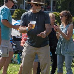 People Dancing New River Blues Festival