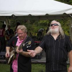 King Bees Guitarist Rob ‘Hound Dog’ Baskerville & Johnny Neel