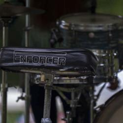The drivers seat of the beat