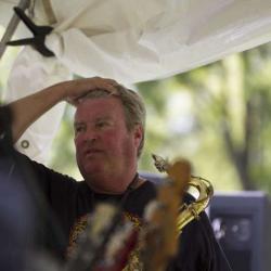 Big Mike Kincaid on Saxophone