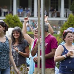 New River Blues Festival People Dancing