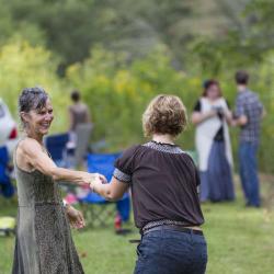 New River Blues Festival People Dancing