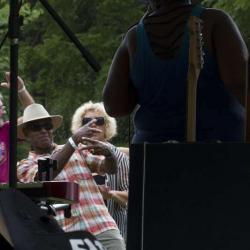 New River Blues Festival People Dancing