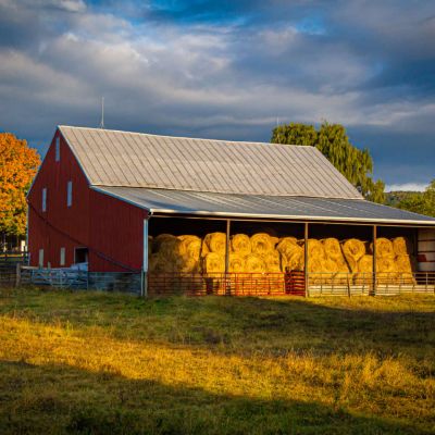 Hay Barn in Blue Grass VA