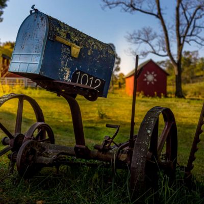 Mill Gap mailbox