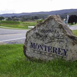 Monterey Town Sign
