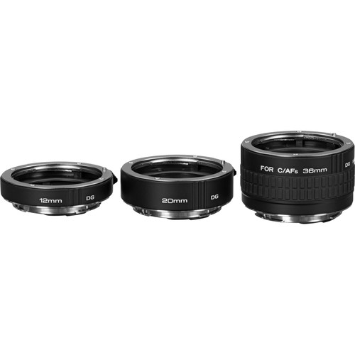 Kenko Auto Extension Tube Set DG (12, 20 & 36mm Tubes)